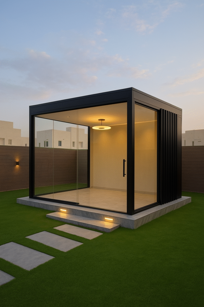 غرف زجاجية جاهزة بجدة