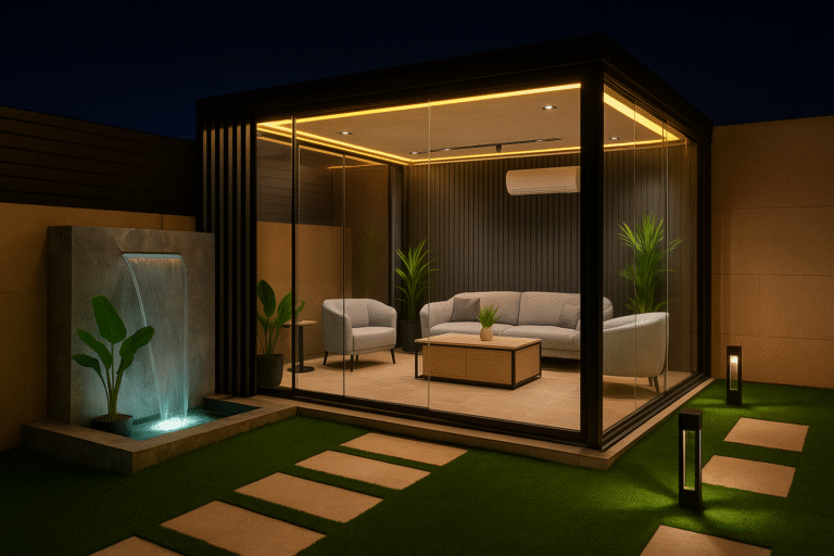 غرف زجاج بجدة